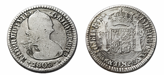 1 Real – Santiago (Chile), 1809