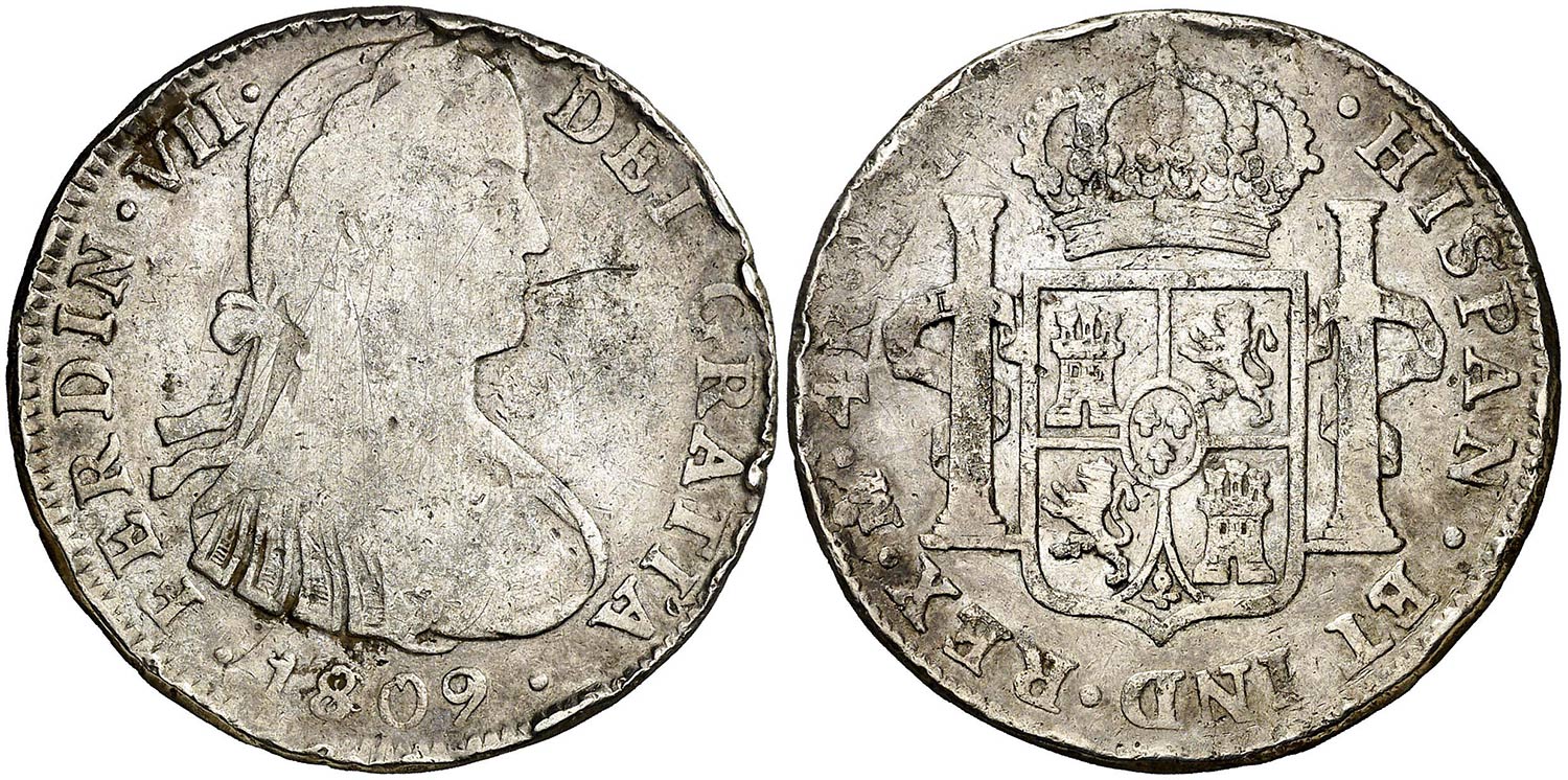 4 Reales – México, 1809 T.H