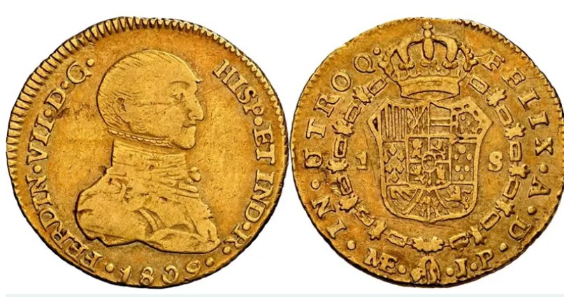 1 Escudo – Lima, 1809 J.P