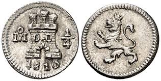 1/4 de real – México plata 1810