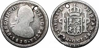 1 real – Popayán plata 1810 J.F