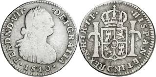 1 real – Santa Fe (Nuevo Reino) plata 1810 J.F